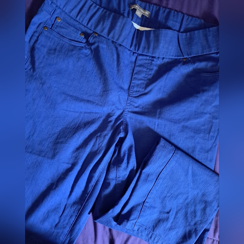 Jessica London Royal Blue Jeggings
